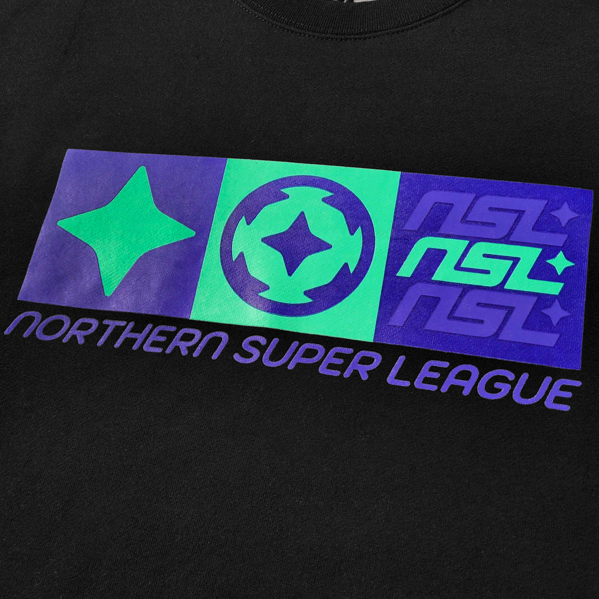 NSL - Blocks Crewneck - Black