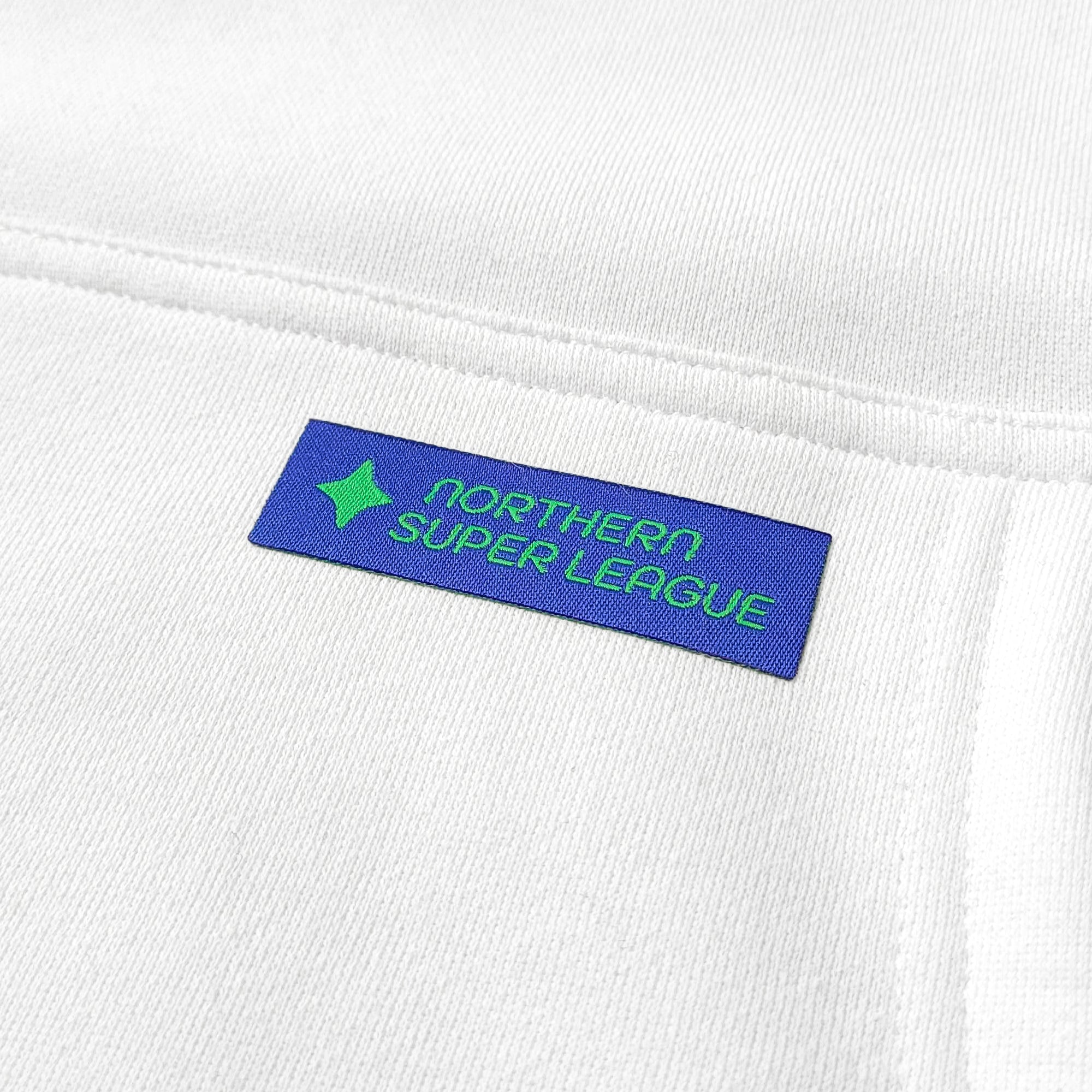 NSL - Logo Unisex Hoodie - White