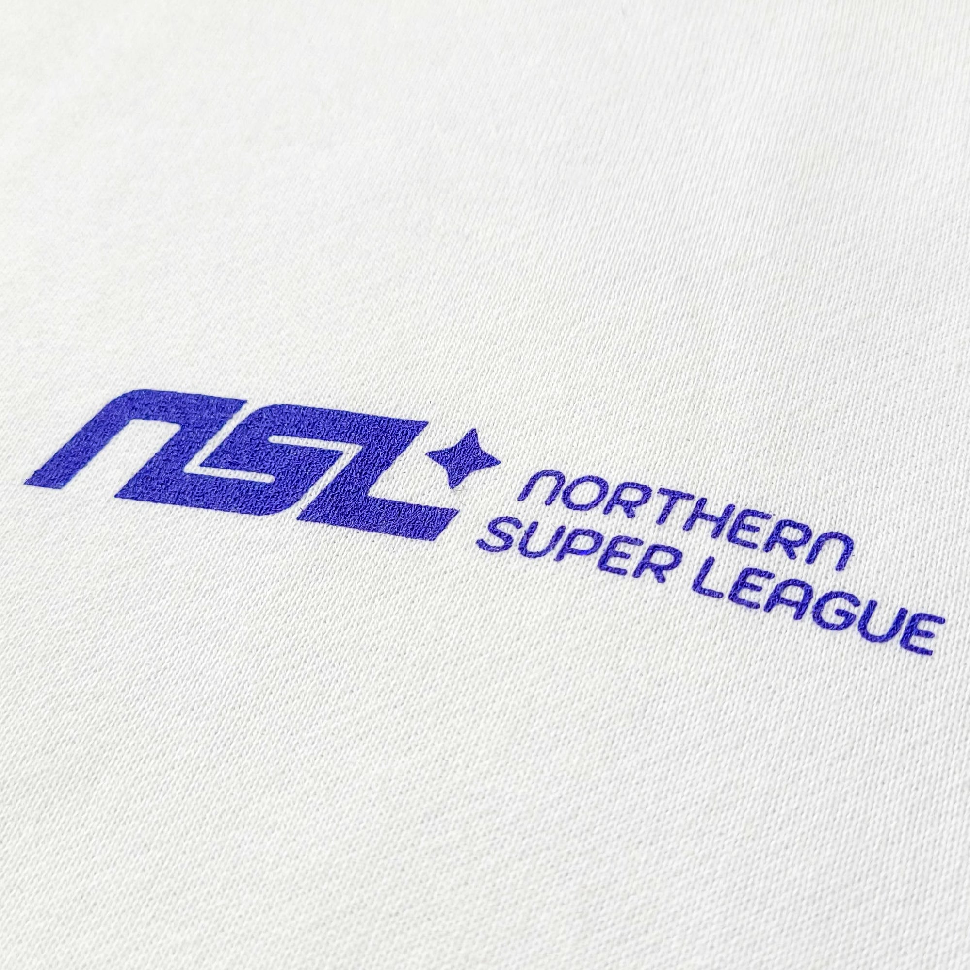 NSL - Logo Crewneck - White