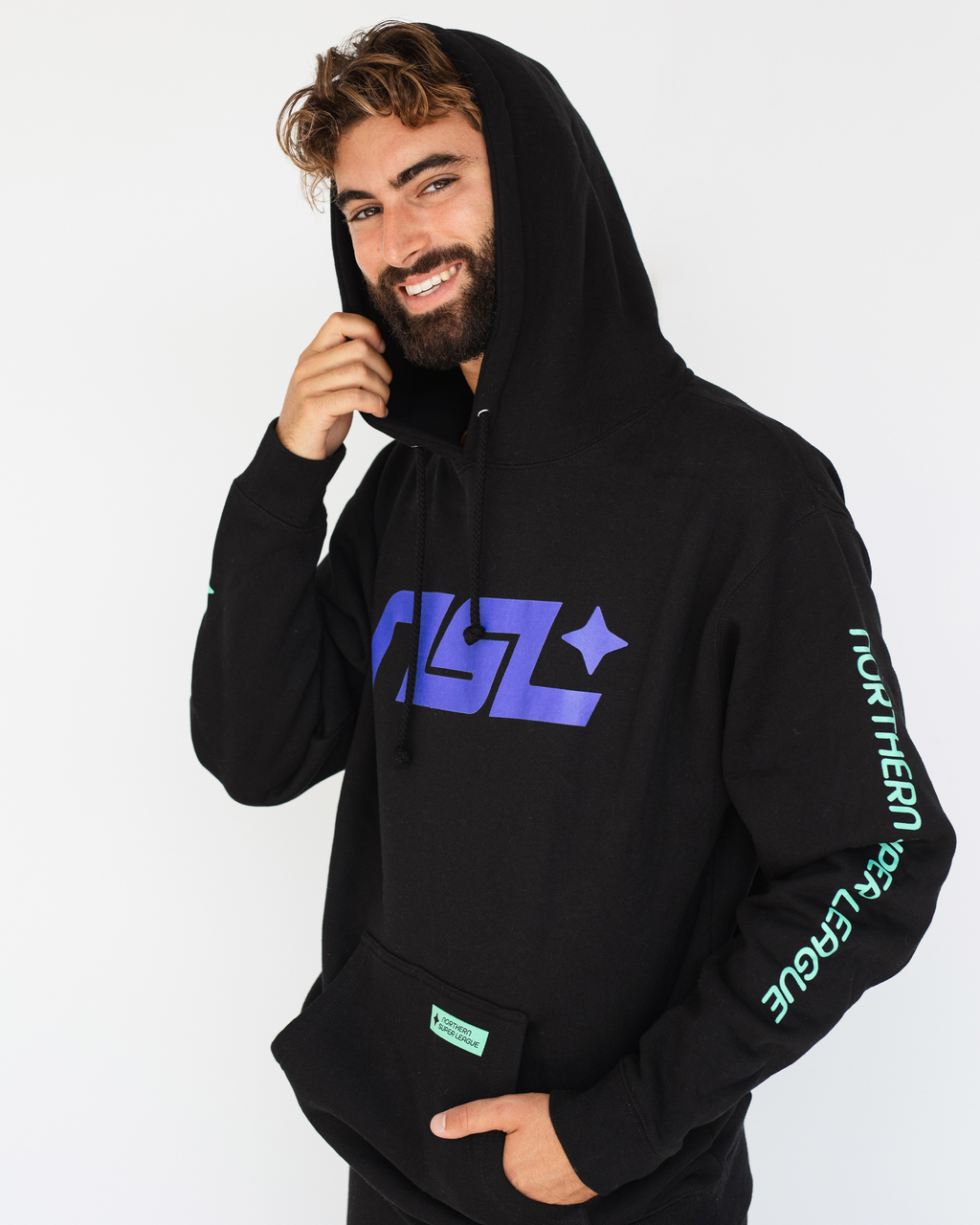 Black unisex hoodie best sale