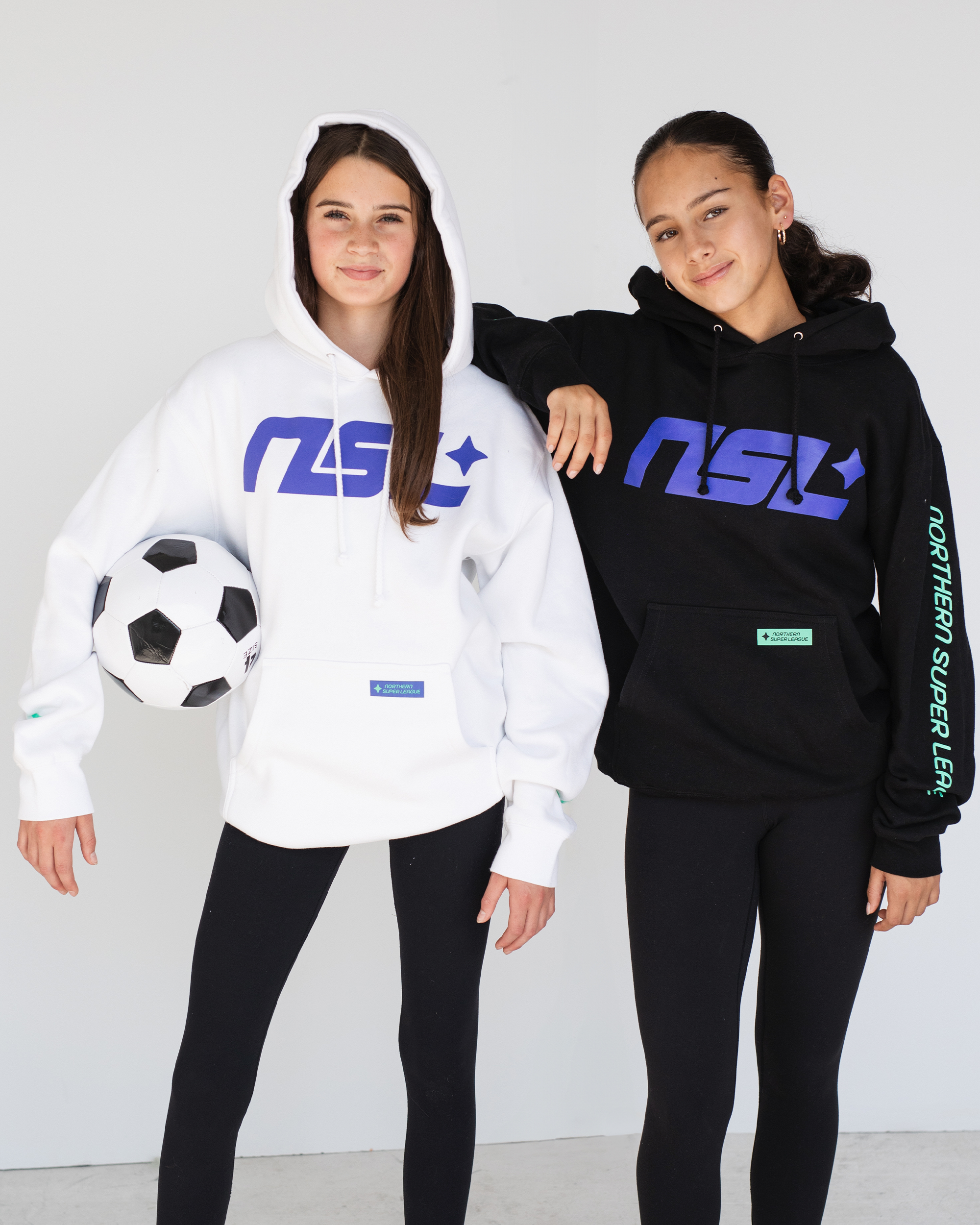 NSL - Logo Unisex Hoodie - Black
