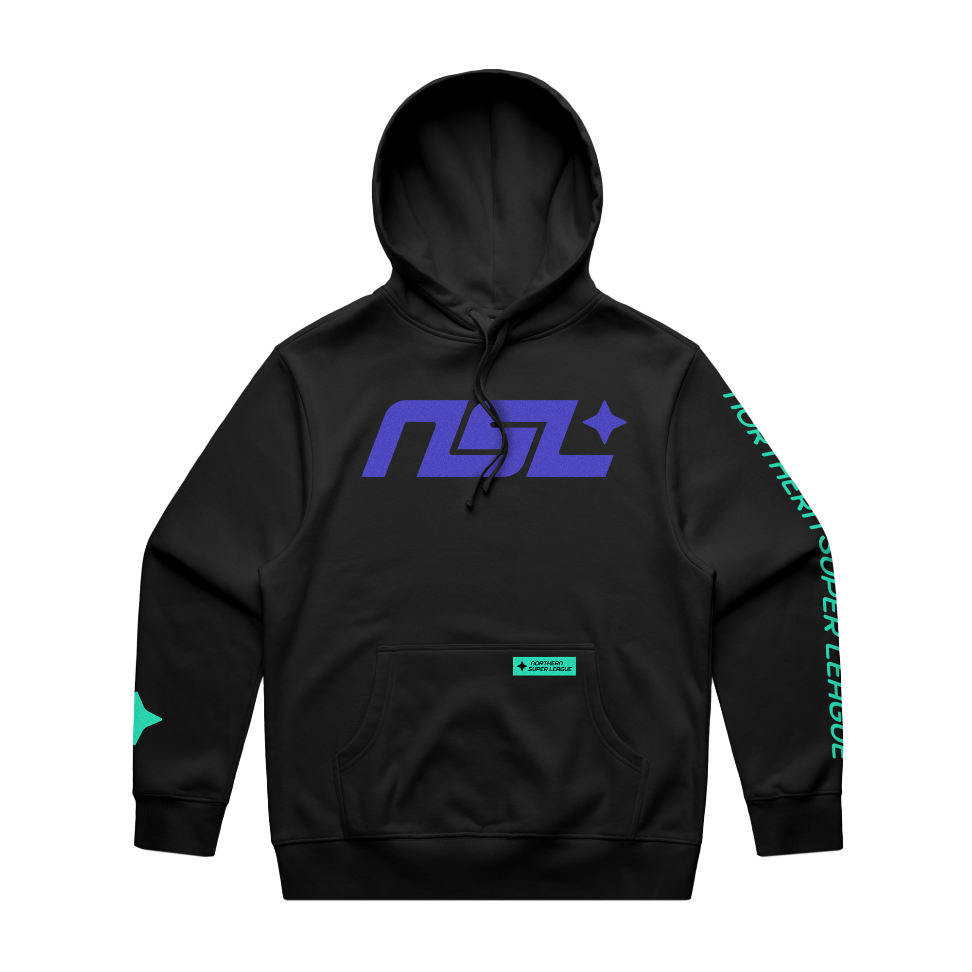 NSL - Logo Unisex Hoodie - Black