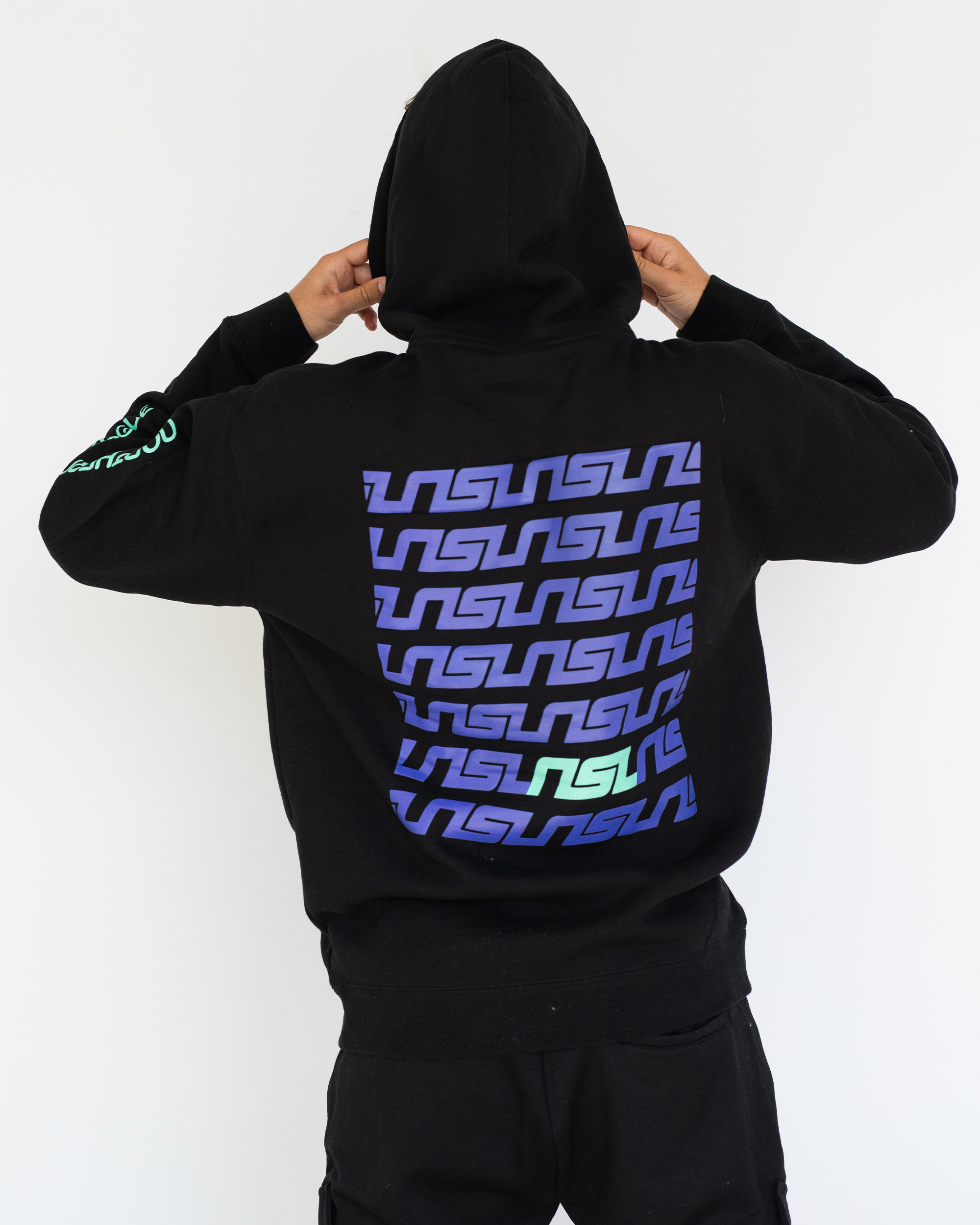 NSL - Logo Unisex Hoodie - Black