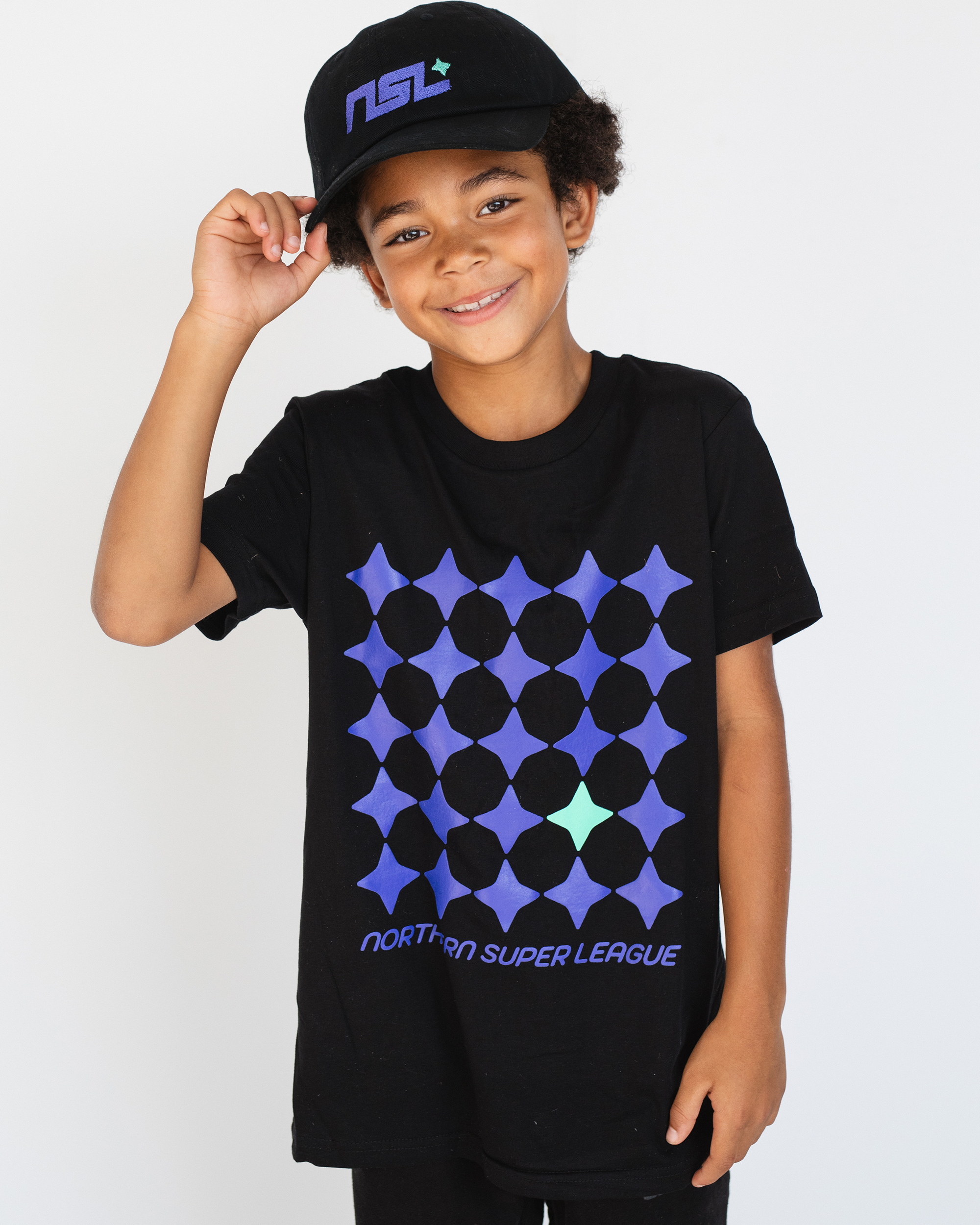 NSL - North Star Youth Tee - Black